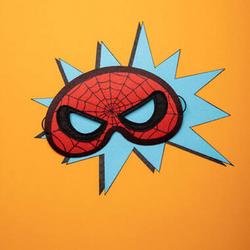 Spiderman Masker Vilt | per stuk